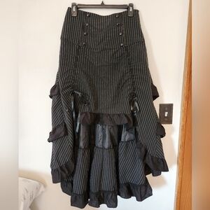 Chic Star Rachel Young Steampunk Costume High Low Skirt Size Small